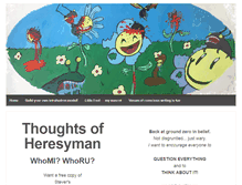 Tablet Screenshot of heresyman.com